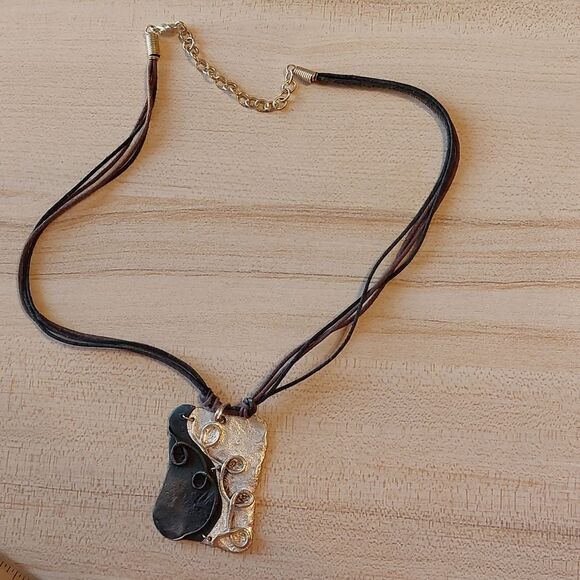 Jewelry - Anju Jewelry Rustic Mixed Metal Necklace